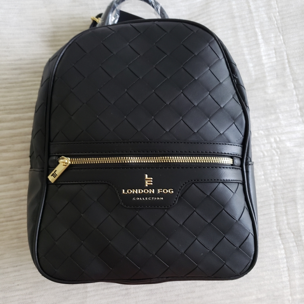 London Fog black backpack - BRAND NEW!